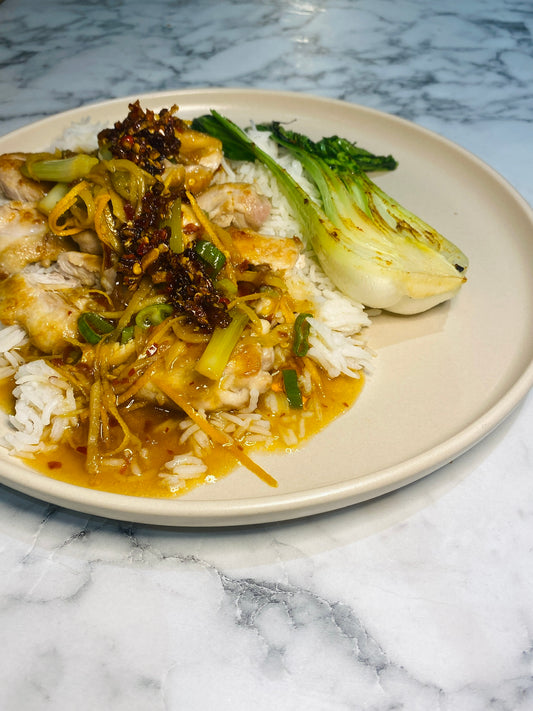 Orange sichuan chicken