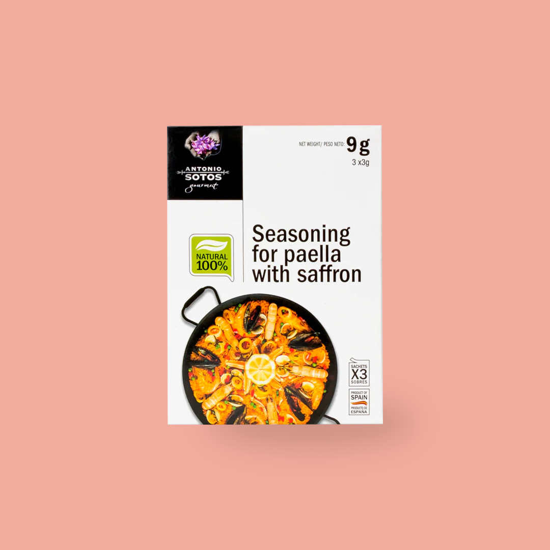 Antonio Sotos Paella Seasoning with Saffron