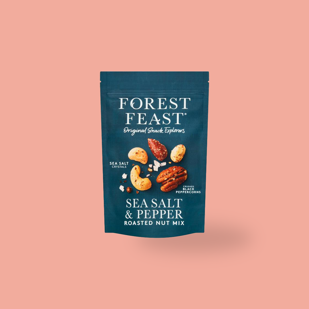 Forest Feast Slow Roasted Sea Salt & Black Peppercorn Nut Mix