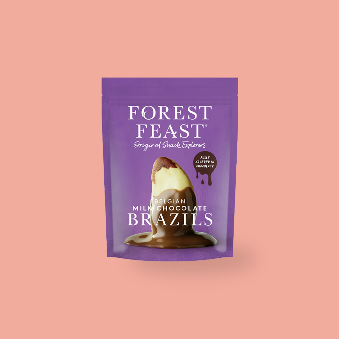 Forest Feast Belgian Milk Chocolate Brazil Nuts