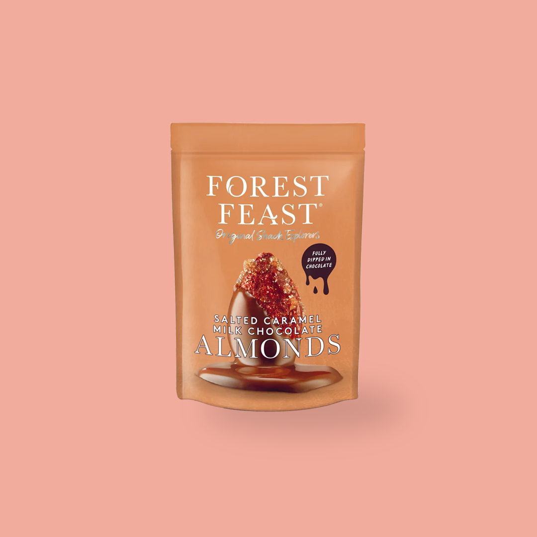 Forest Feast Salted Caramel Milk Chocolate Almonds