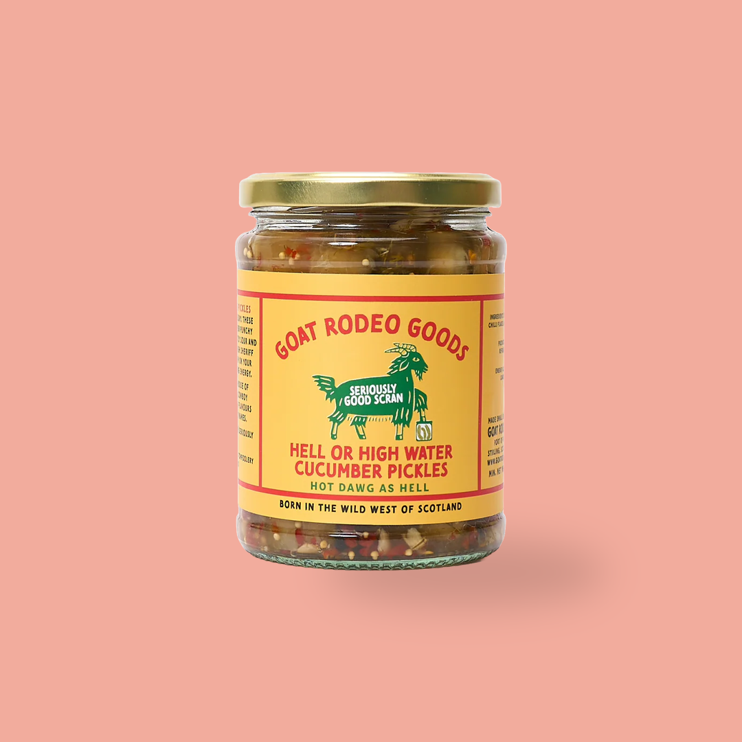 Goat Rodeo Goods Hell Or High Water Spicy Cucumber Pickles