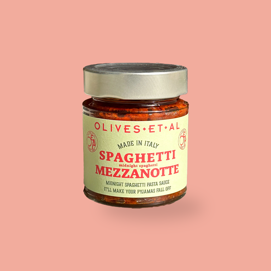 Olives Et Al Spaghetti Mezzanotte
