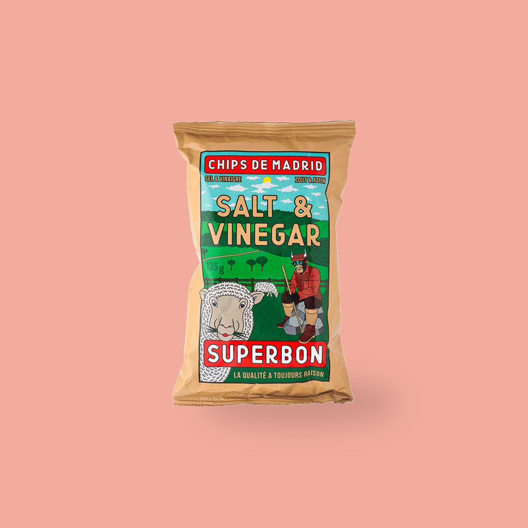 Superbon Salt & Vinegar Crisps