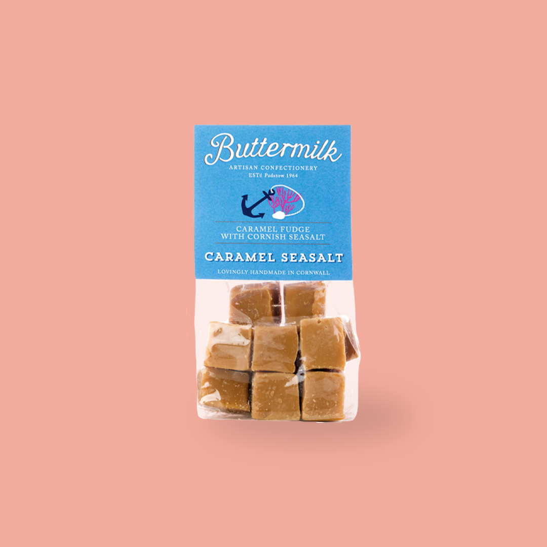 Buttermilk Caramel Sea Salt Fudge