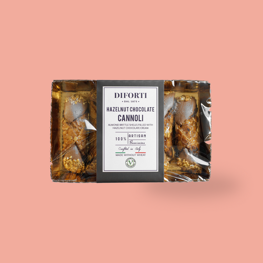 DiForti Hazelnut Chocolate Cannoli