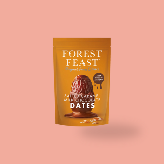 Forest Feast Salted Caramel MilK Chocolate Dates