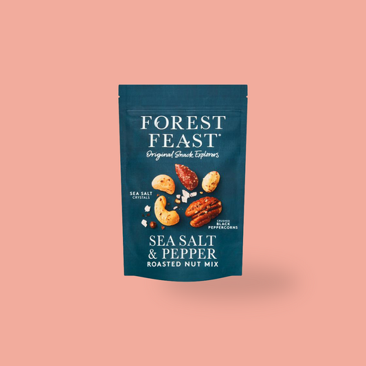 Forest Feast Slow Roasted Sea Salt & Black Peppercorn Nut Mix