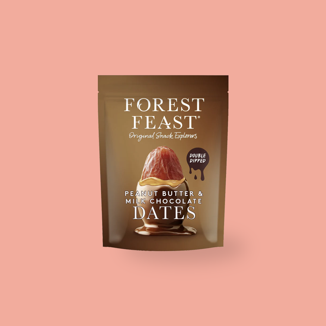 Forest Feast Peanut Butter & Milk Chocolate Dates