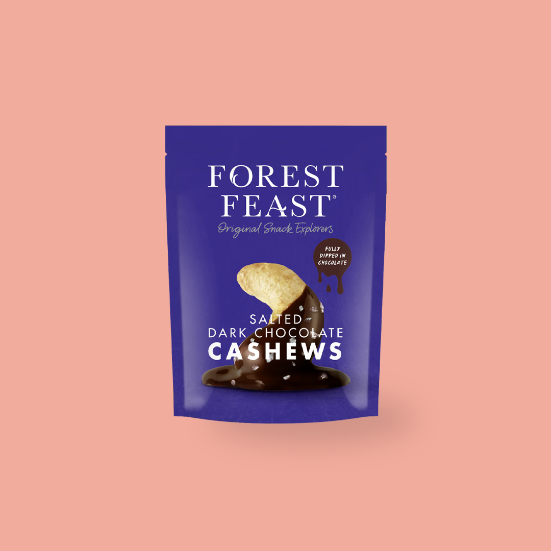 Forest Feast Salted Dark Chocolate Cashews