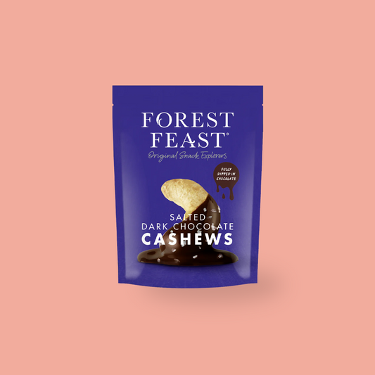 Forest Feast Salted Dark Chocolate Cashews