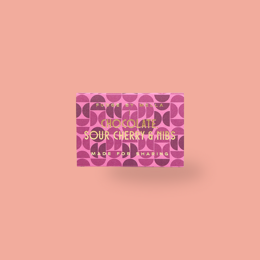 Fudge By Mella Chocolate Sour Cherry Nibs