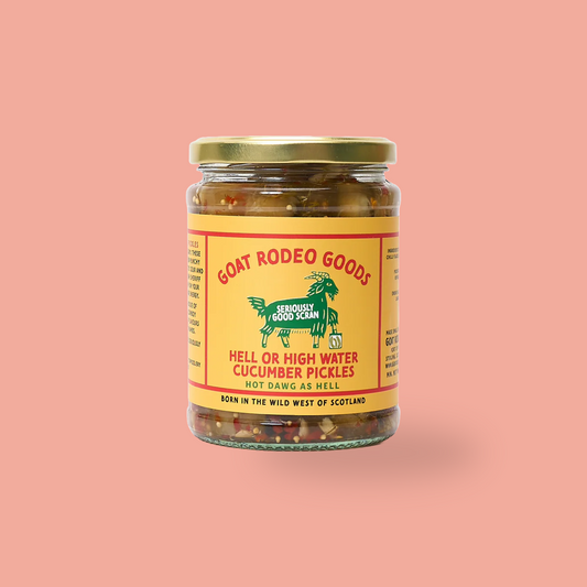 Goat Rodeo Goods Hell Or High Water Spicy Cucumber Pickles