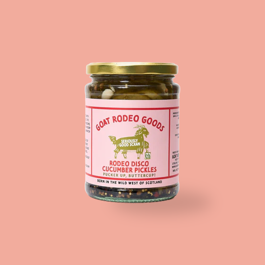 Goat Rodeo Goods Rodeo Disco Cucumber Pickles