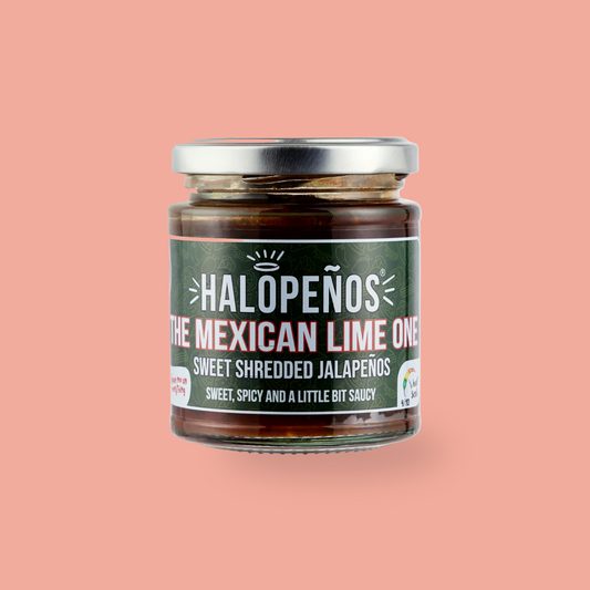 Halopenos The Mexican Lime One Sweet Shredded Jalapenos