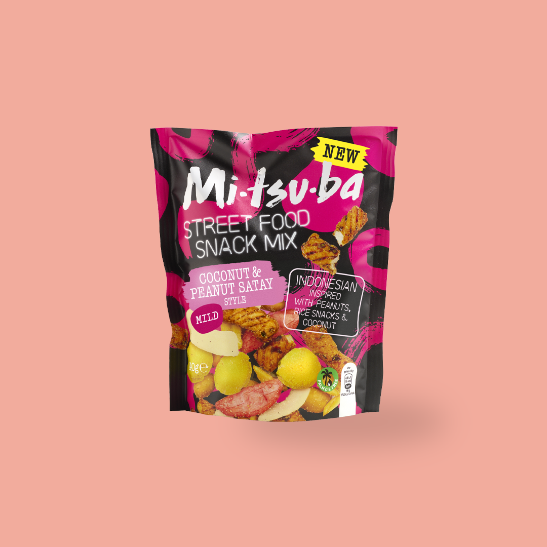 Mitsuba Coconut & Peanut Satay Street Food Mix