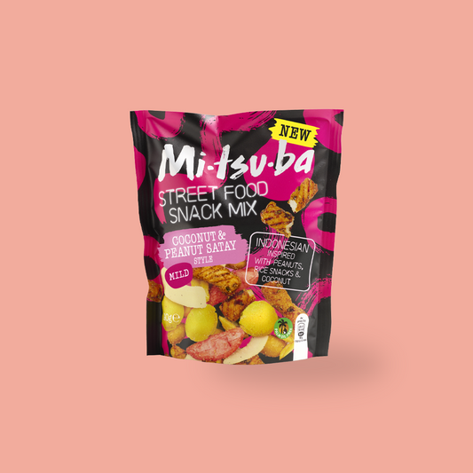 Mitsuba Coconut & Peanut Satay Street Food Mix