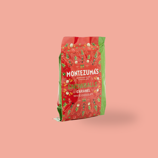 Montezuma's White Chocolate Caramel Snowballs