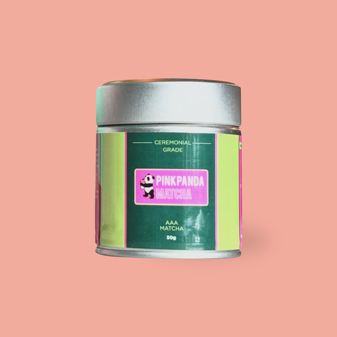 Pink Panda Matcha Tin 50g