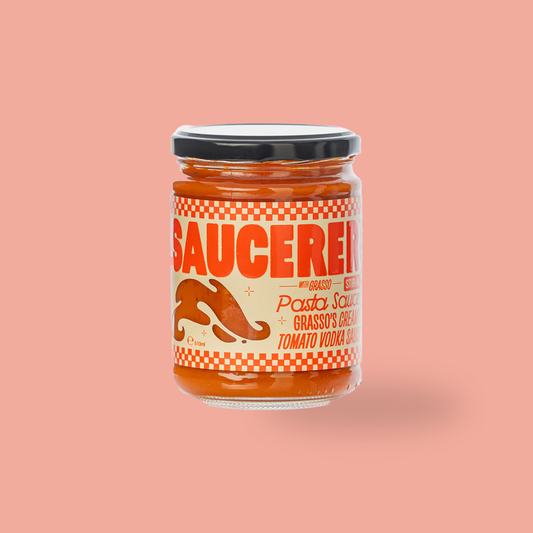 Saucerer Grasso's Creamy Tomato Vodka Pasta Sauce