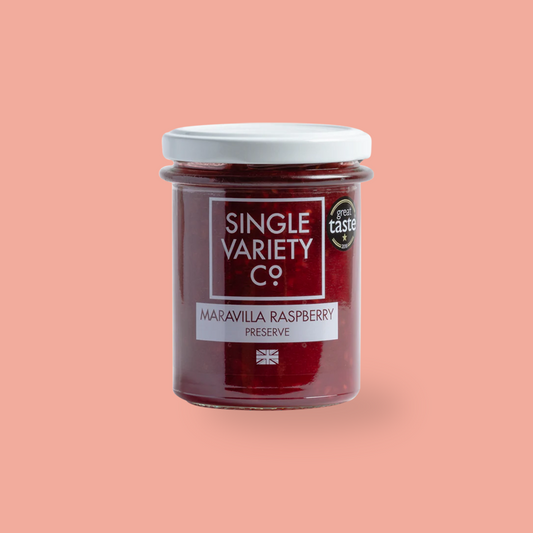 Single Variety Maravilla Raspberry Preserve