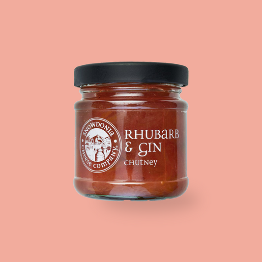 Snowdonia Rhubarb & Gin Chutney